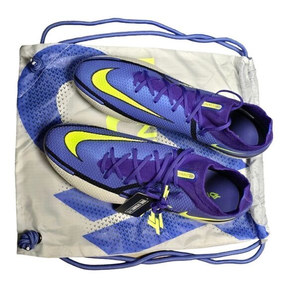 Nike Phantom GT2 Elite DF FG Sapphire Volt Gray Fog CZ9889-570 Men’s Size 13 - Picture 5 of 14